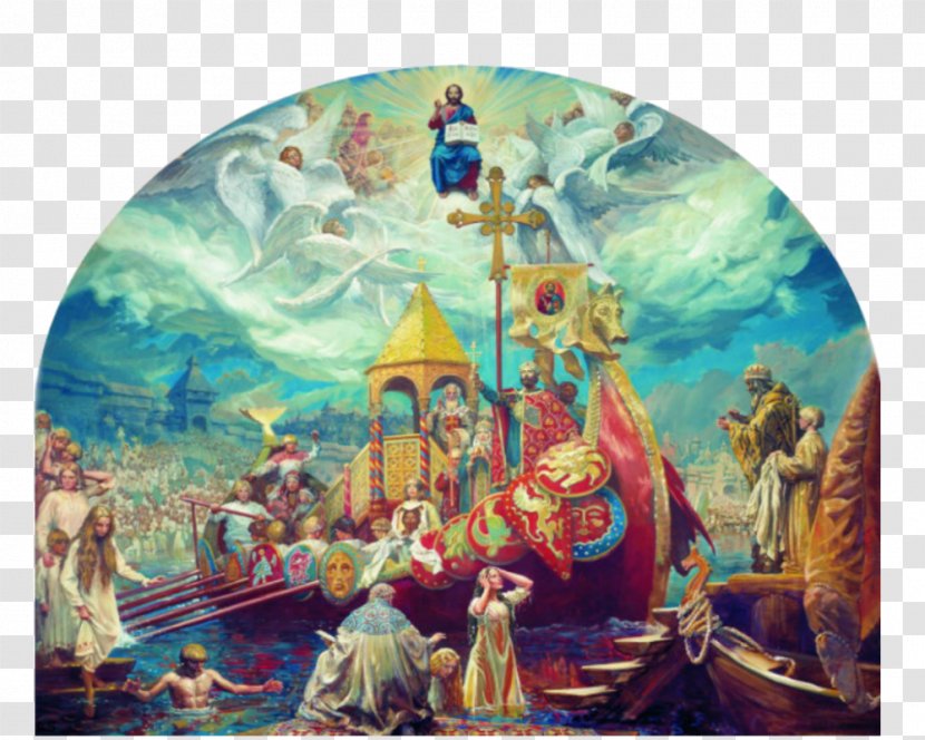 Christianization Of Rus Kievan Rus' Day The Baptism Chersonesus - Tourism Transparent PNG