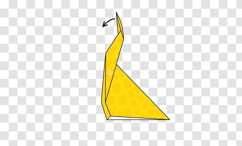 Giraffe Origami Triangle How-to - Usmle Step 1 Transparent PNG