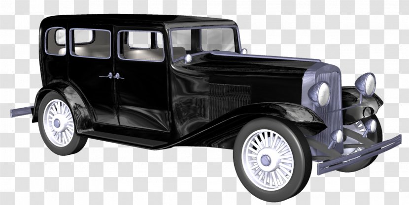 Antique Car Classic - Motor Vehicle Transparent PNG