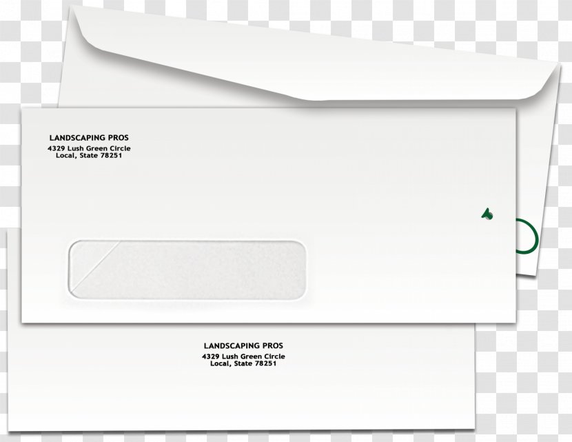 Envelope Rectangle - Paper Product Transparent PNG