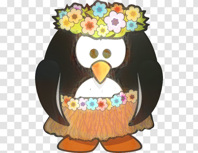 Penguin Owl Cement Tile - Bird Transparent PNG