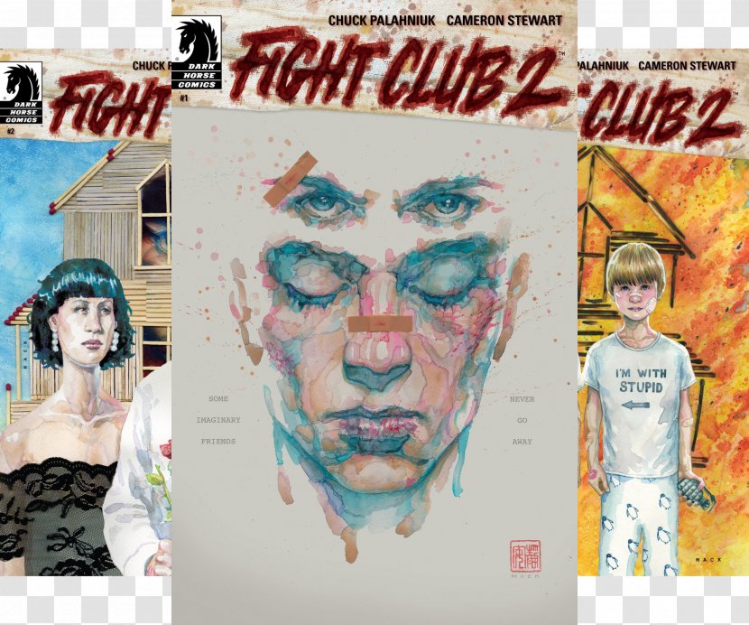 Chuck Palahniuk Fight Club 2 #1 Tyler Durden - David W Mack - Comic Book Transparent PNG