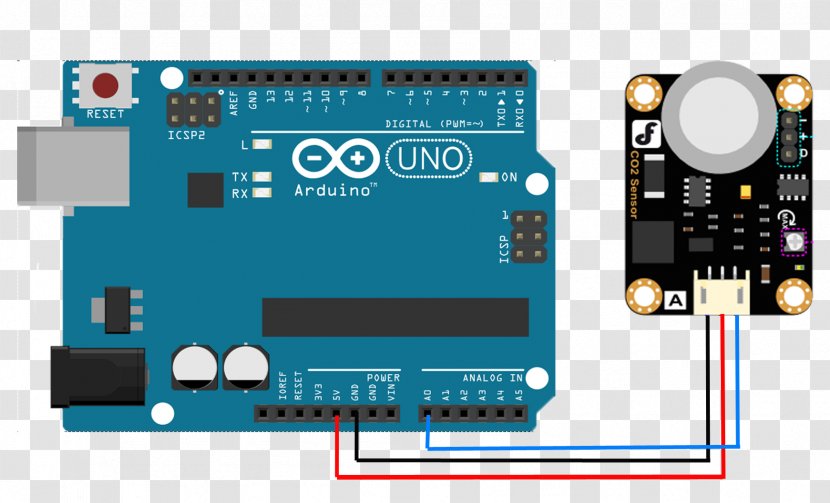 Arduino RS-485 Hall Effect Sensor Electronic Circuit - Fermentation Transparent PNG