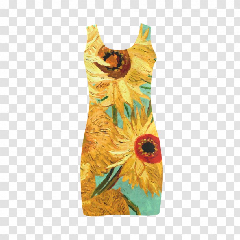 The Painter Of Sunflowers Irises Vase With Twelve Painting - Clothing - Van Gogh Transparent PNG