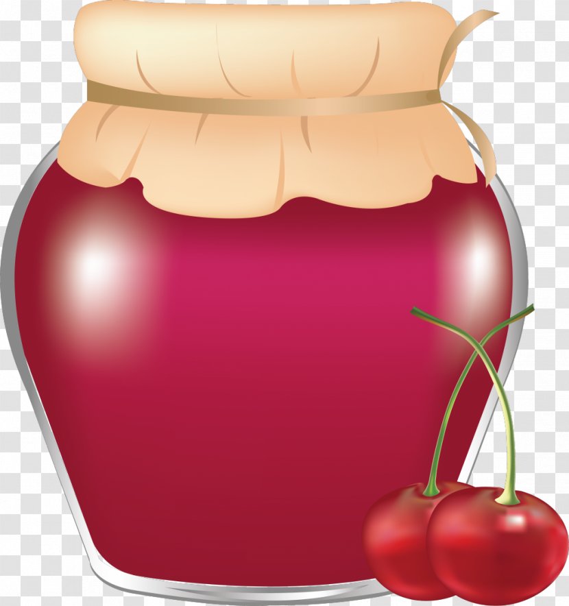 Fruit Preserves Marmalade Blueberry Jar Transparent PNG