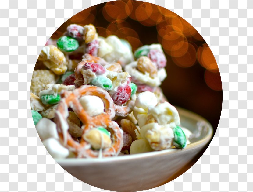 White Chocolate Puppy Chow Recipe Breakfast Cereal Pretzel - Jujube Walnut Peanuts Transparent PNG