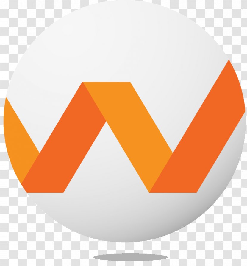 Logo Brand Line - Orange Transparent PNG