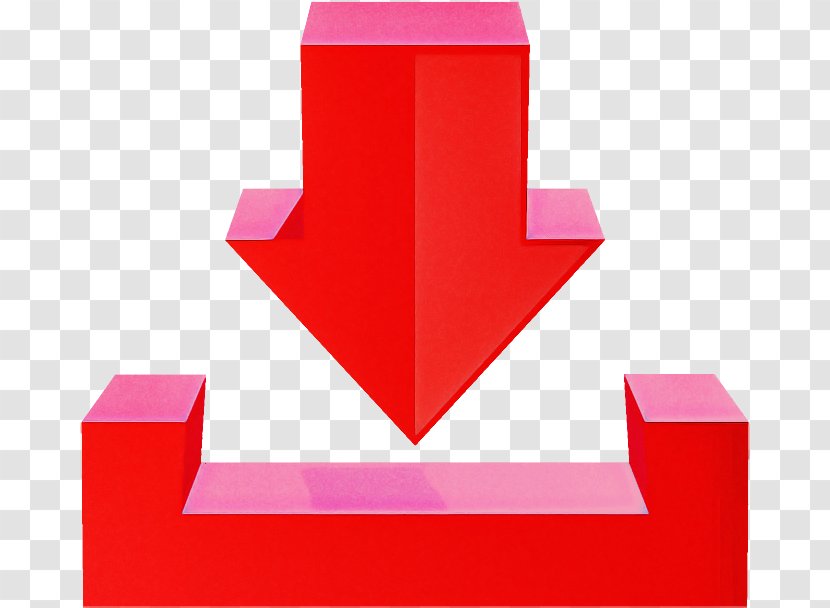 Arrow - Red - Craft Construction Paper Transparent PNG