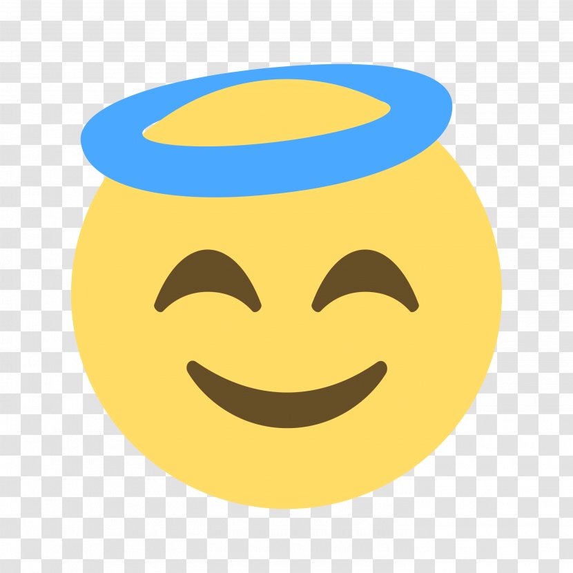 Emoji Emoticon Smiley Angel Sticker - Smiling - Lettuce Transparent PNG