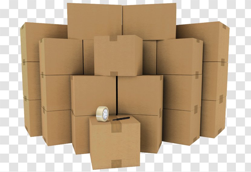 Mover Box Relocation Packaging And Labeling Paper - Carton Transparent PNG
