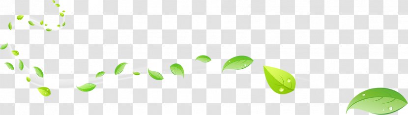 Brand Wallpaper - Text - Green Leaf, Floating Leaves, Taobao Creative, Green, Leaf Transparent PNG