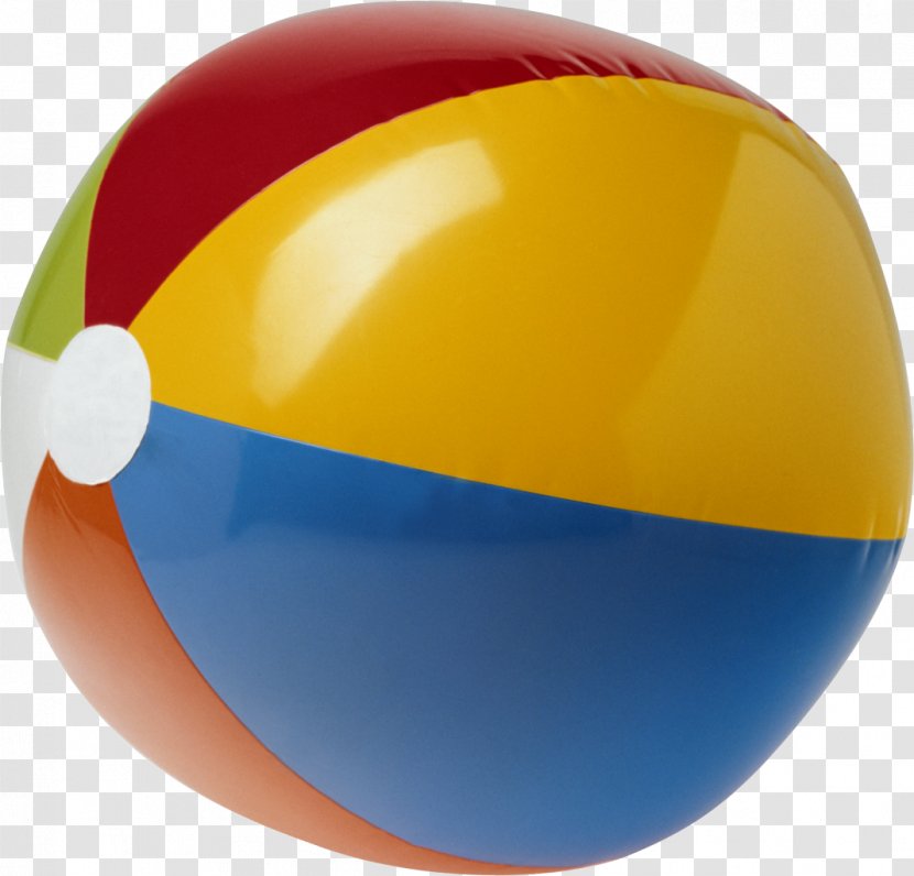 Beach Volleyball Football - Yellow - Ball Transparent PNG
