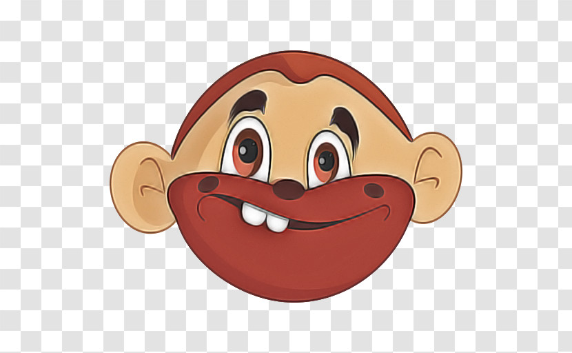 Cartoon Nose Mouth Smile Animation Transparent PNG