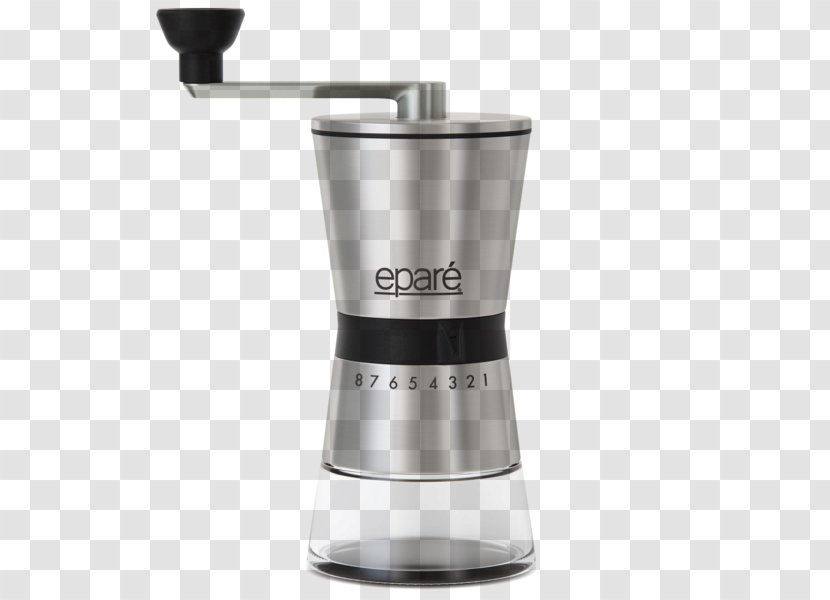 Burr Mill Coffeemaker Moka Pot - Grinding Machine - Coffee Transparent PNG