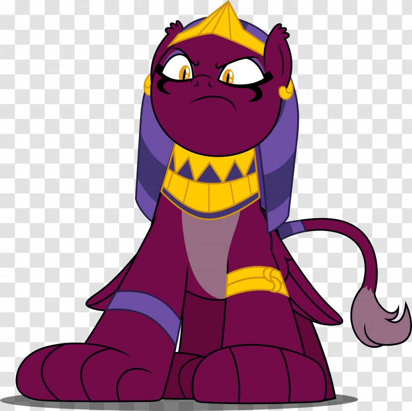 Pony Sphinx Princess Luna - Purple Transparent PNG