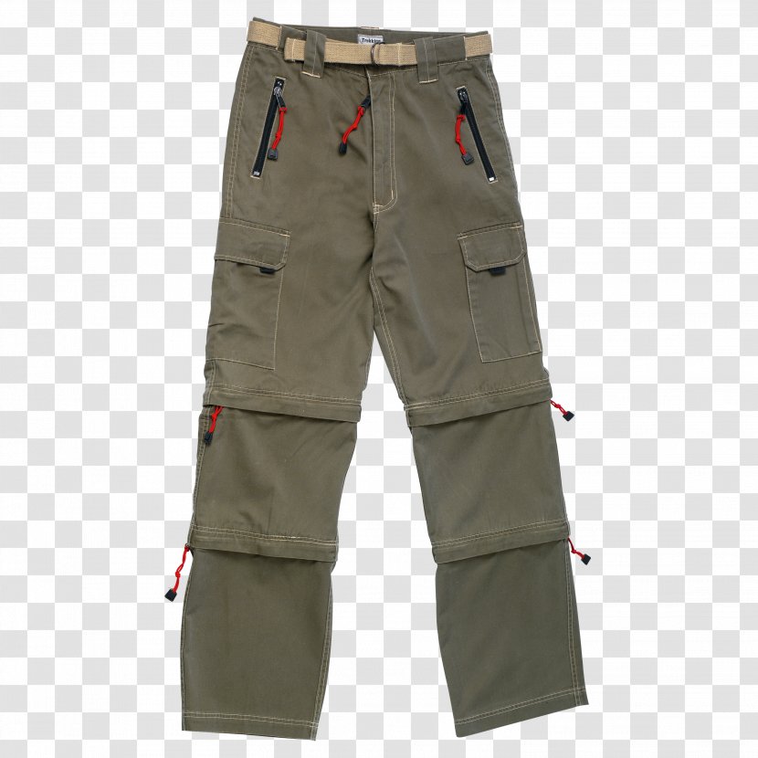 Cargo Pants Zipp-Off-Hose Zipper Clothing Transparent PNG