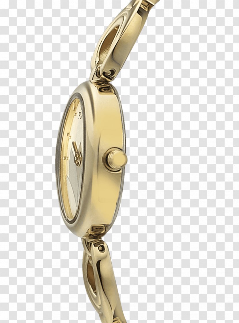 Titan Company Metal Locket Silver Watch - Women Transparent PNG