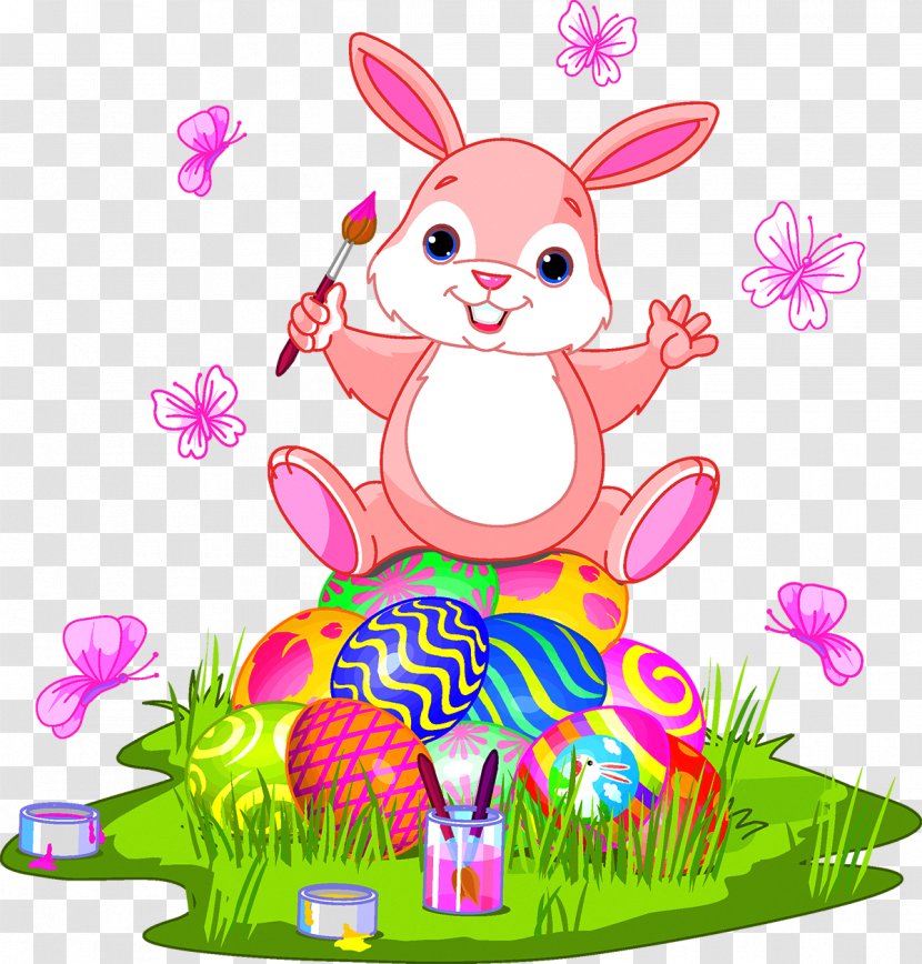 Easter Bunny Egg Clip Art - Food Transparent PNG
