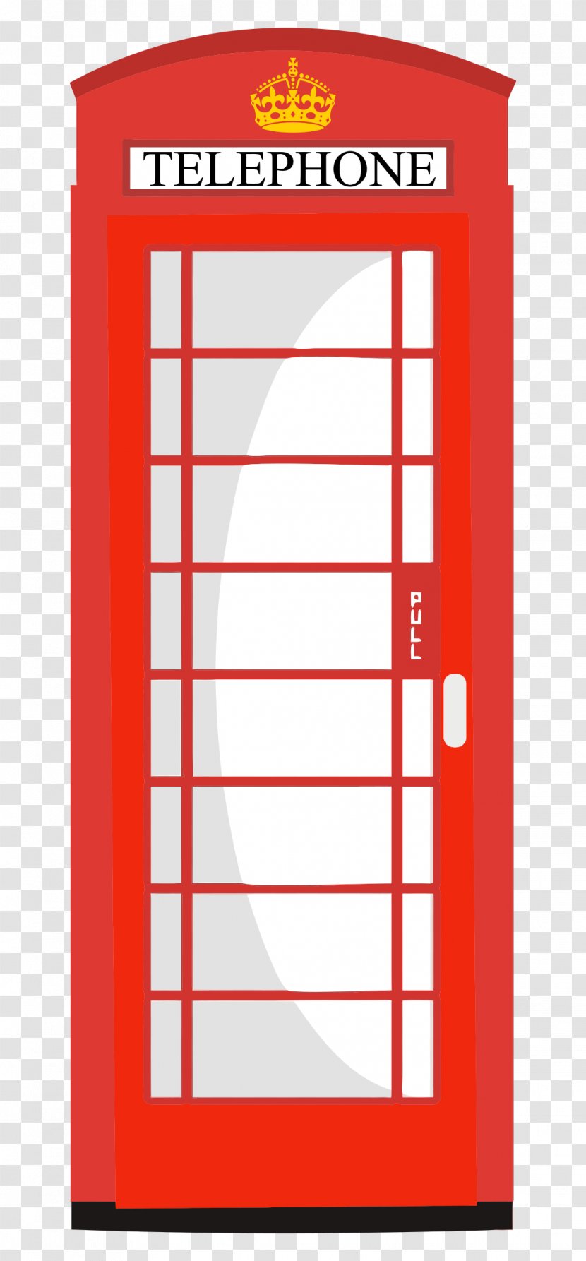 IPhone Red Telephone Box Booth Clip Art - Rectangle - Cabin Transparent PNG