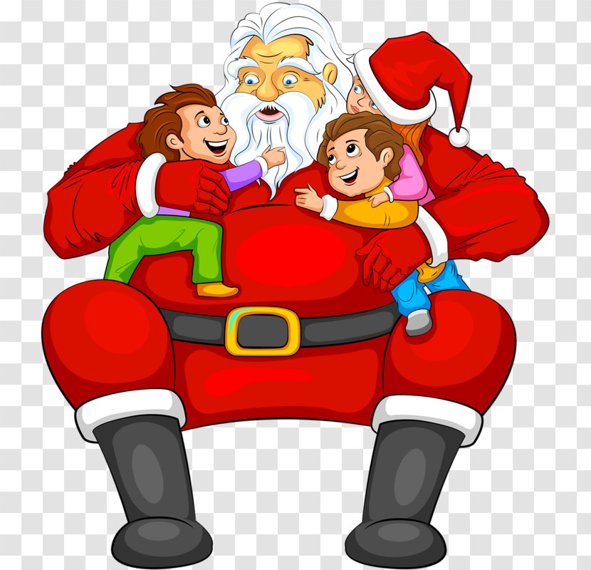 Santa Claus Gift Christmas Child - Photography Transparent PNG
