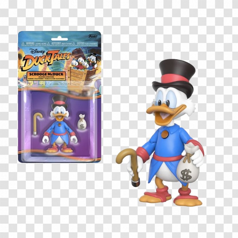 The Disney Afternoon Collection Scrooge McDuck Action Figure Funko - Talespin - Toy Transparent PNG