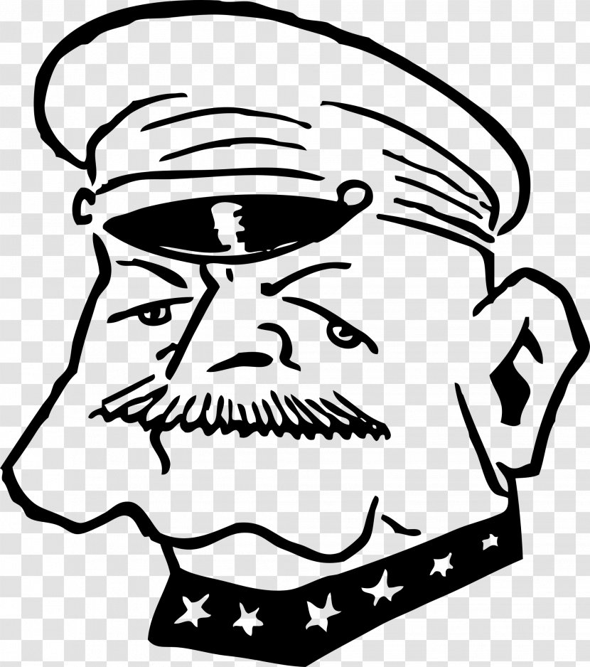 Admiral Soldier Clip Art - Face Transparent PNG