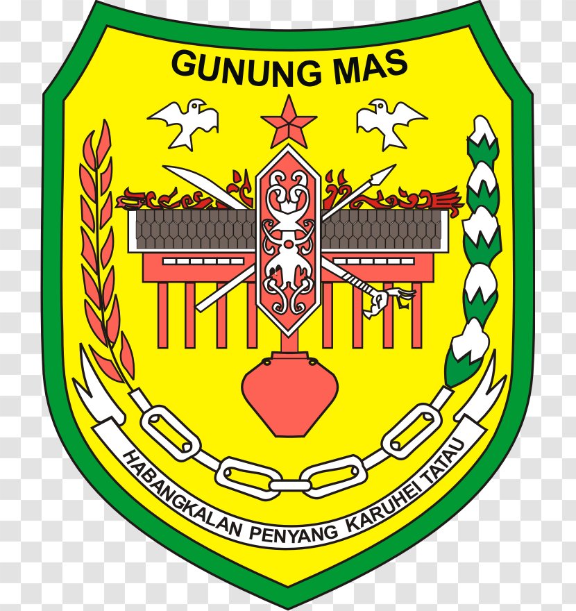 Katingan Regency Kuala Kurun Kapuas Indonesian Language - Logo - Kota Di Puncak Bukit Transparent PNG