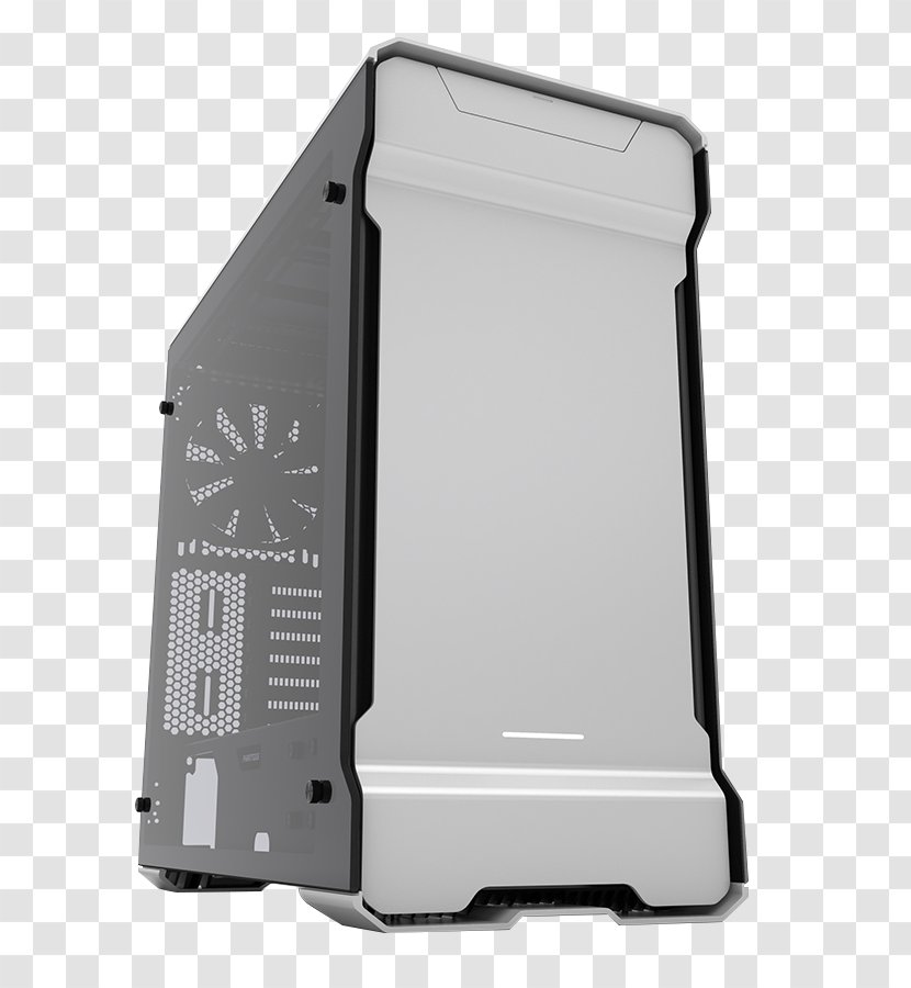 Computer Cases & Housings Power Supply Unit MicroATX Phanteks - Mid Tower Case - Tempered Glass Transparent PNG