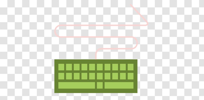 Computer Keyboard - Grass Transparent PNG