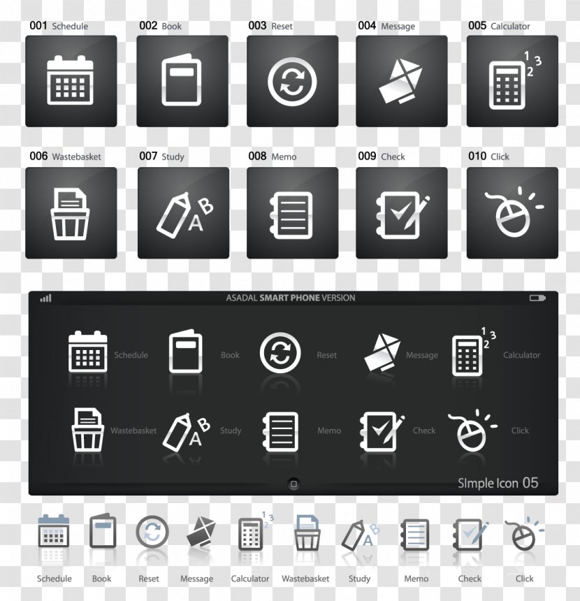 Icon Design Button User Interface - Book Search Learn Transparent PNG