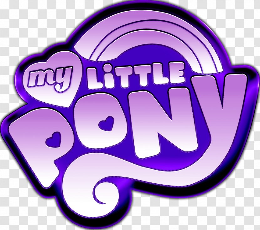 Rainbow Dash Twilight Sparkle Fluttershy Rarity Pony - Logo - My Little Transparent PNG