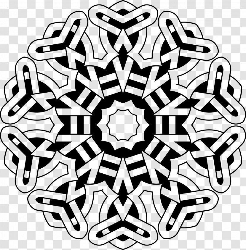 Celtic Knot Celts Clip Art - Tattoo - Geometric Ornament Transparent PNG