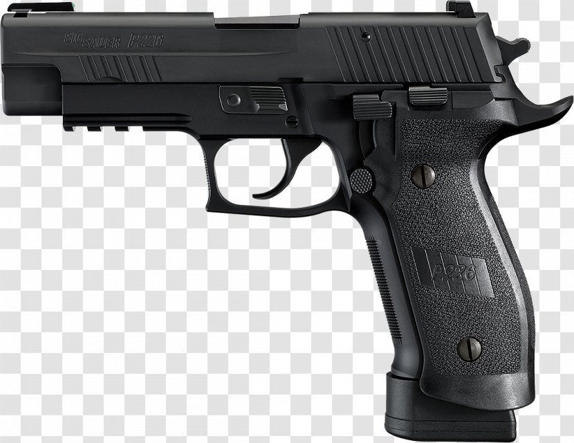 SIG Sauer P226 Centerfire Ammunition Pistol Sig Holding - Handgun - Pão De Queijo Transparent PNG
