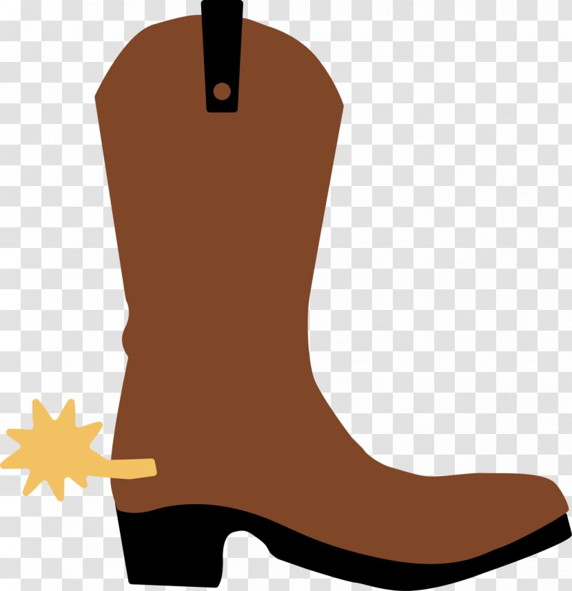 Cowboy Boot Shoe Clip Art Transparent PNG