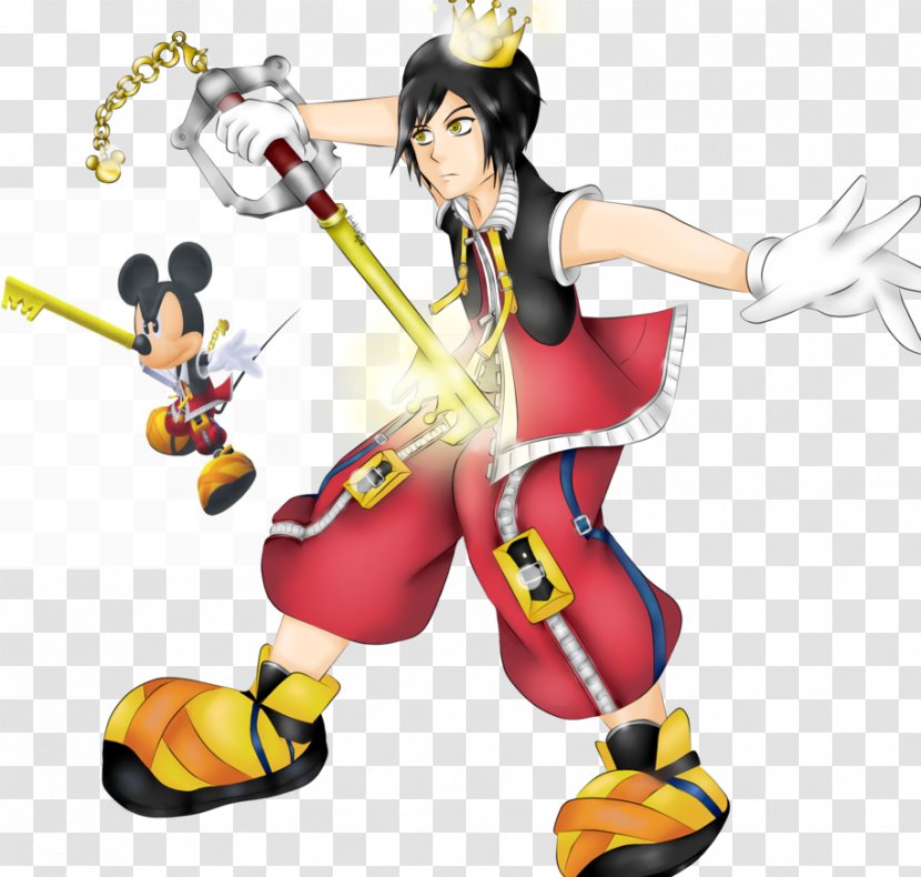 Mickey Mouse Goofy Kingdom Hearts Character Drawing Transparent PNG