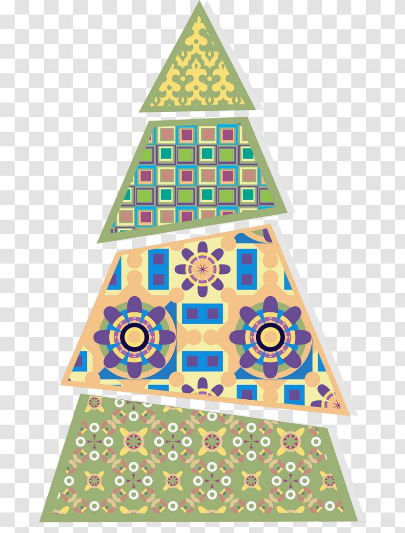 Christmas Tree Decoration Garland - Area Transparent PNG