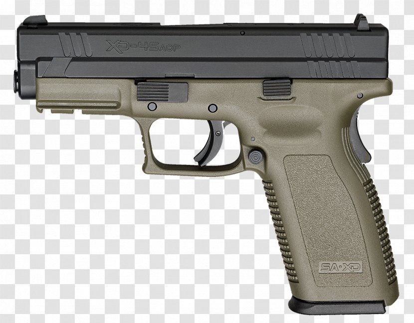 Trigger Springfield Armory XDM HS2000 Handgun - Assault Rifle - .45 ACP Transparent PNG