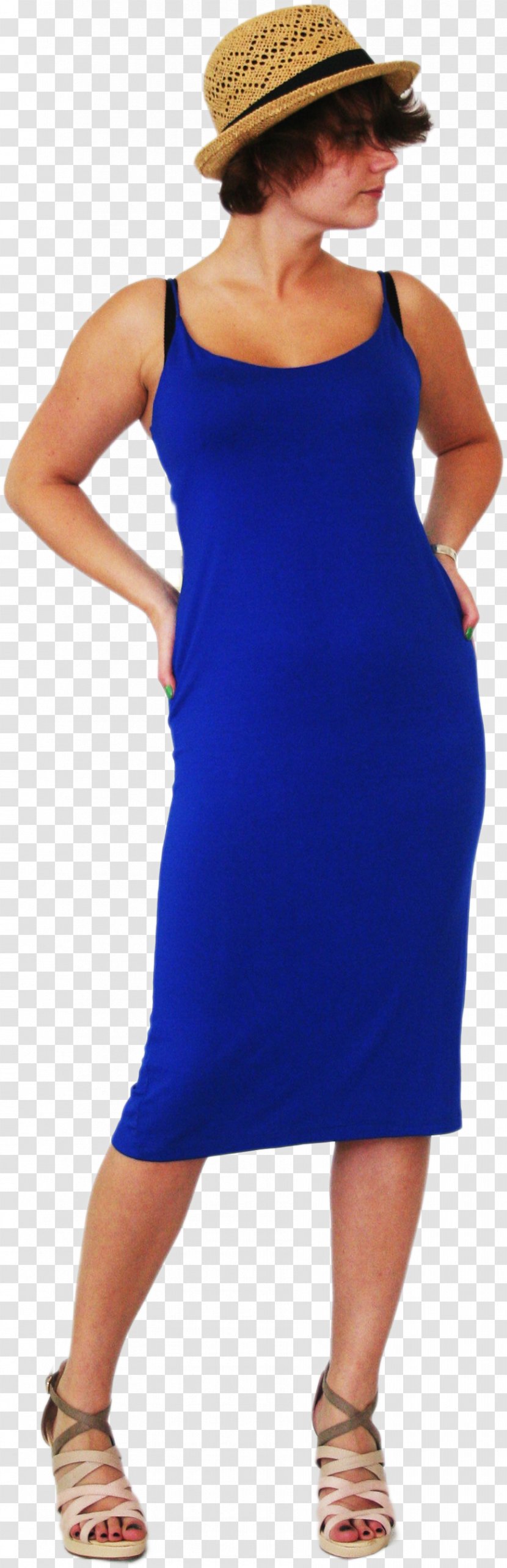 Cobalt Blue Electric Dress - Joint - Story Transparent PNG