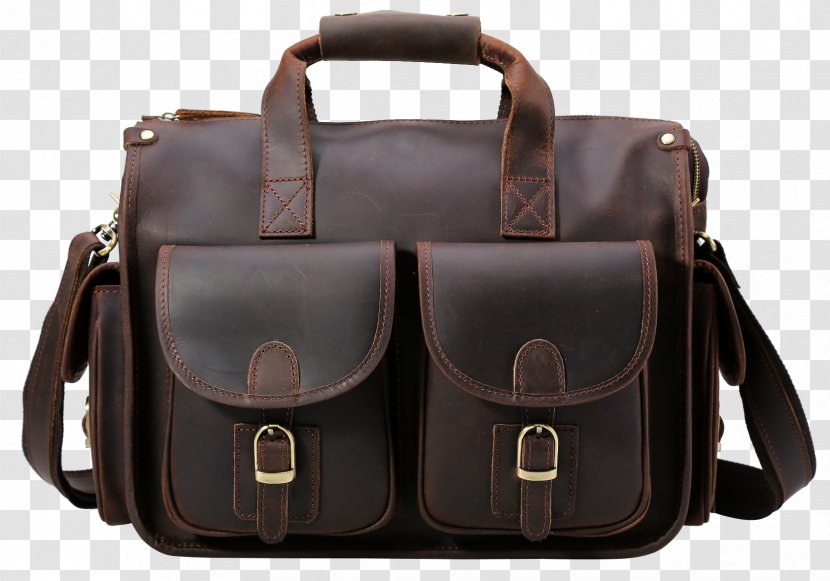 Messenger Bags Leather Briefcase Handbag - Shoulder - Bag Transparent PNG