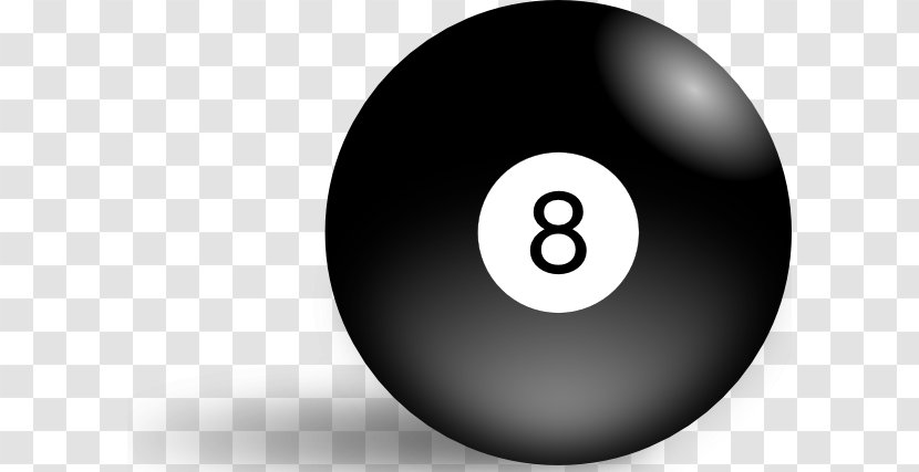 8 Ball Pool Magic 8-Ball Eight-ball Clip Art - Billiards - Cliparts Transparent PNG