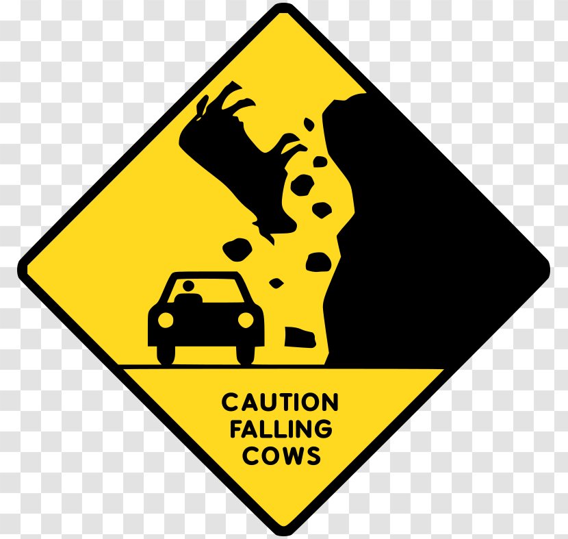 Traffic Sign Road Humour - Sandwich Board - Cartoon Signs Transparent PNG