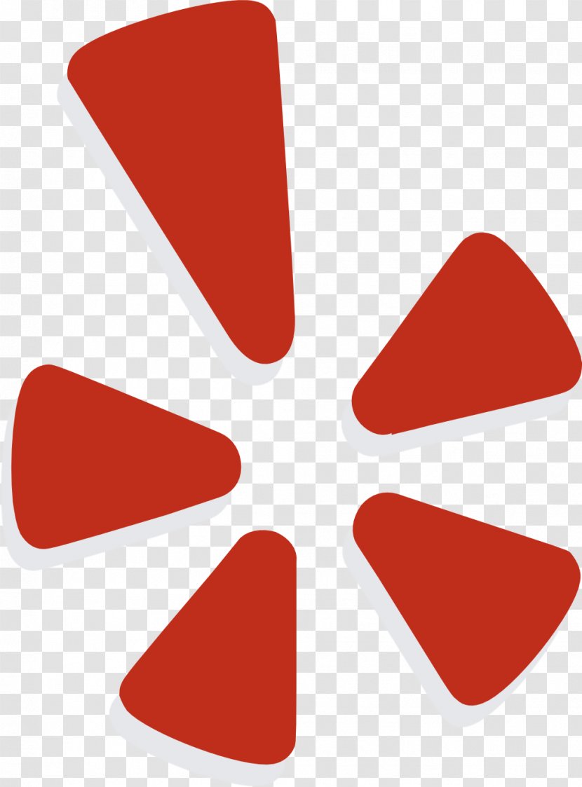 Yelp Logo - Red Transparent PNG