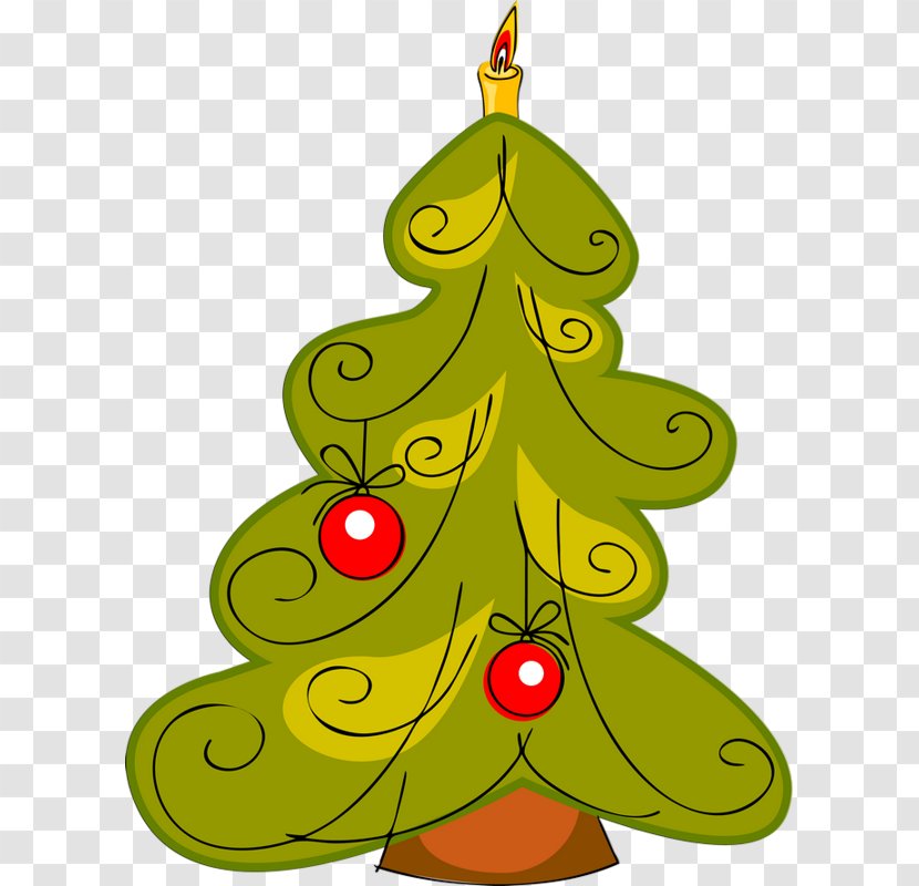 Christmas Tree Euclidean Vector Illustration - New Year - Green Transparent PNG