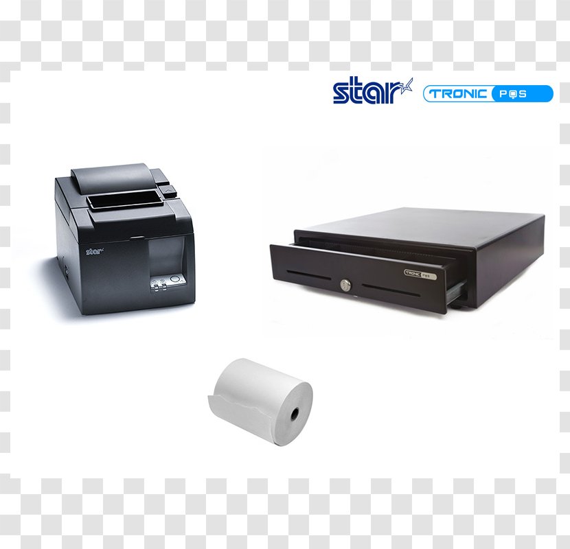 Point Of Sale Barcode Scanners Radio-frequency Identification Payment Terminal - Computer Hardware - Star Micronics Emea Transparent PNG