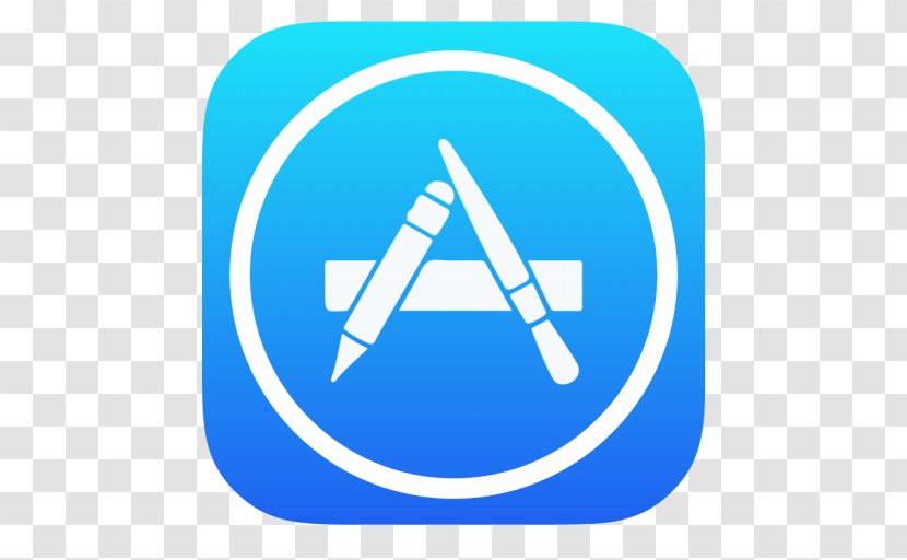 Blue Computer Icon Area Text - App Store Optimization Transparent PNG