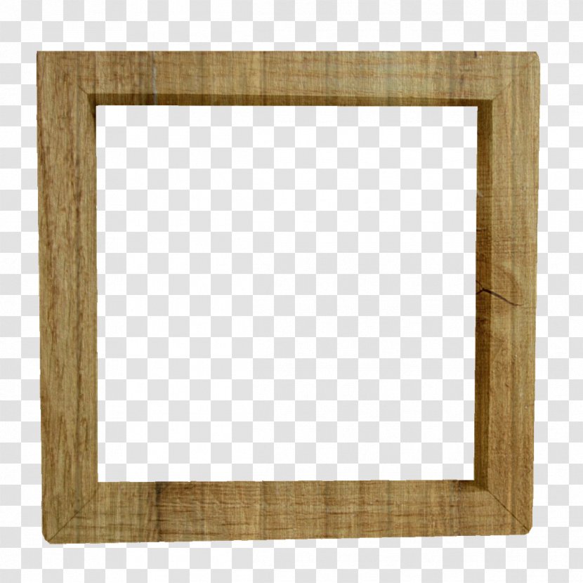 Photo Frame - Rectangle - Wood Transparent PNG