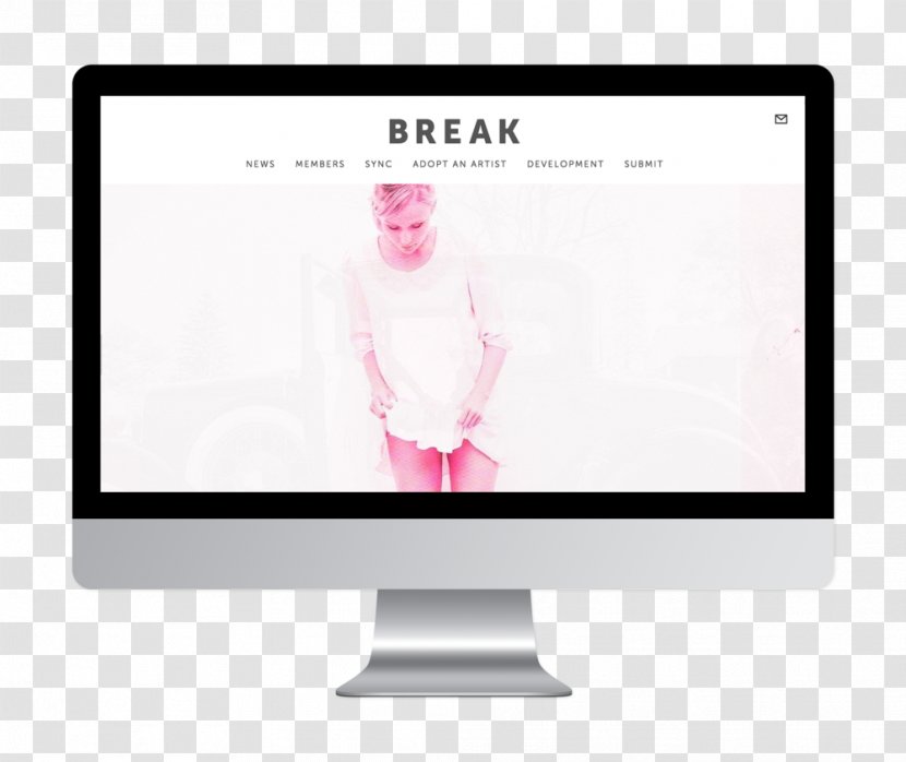 Company Web Design - Break Lines Cross Square Transparent PNG