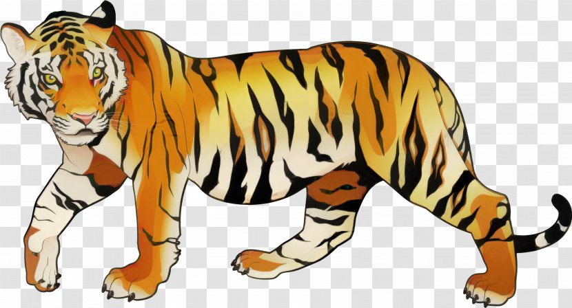 Malayan Tiger Odessa School District Felidae White Learn Animals For Kids - Animal Figure Transparent PNG