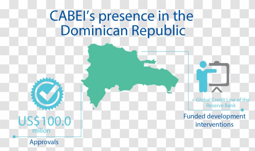 Dominican Republic World Map - Text Transparent PNG