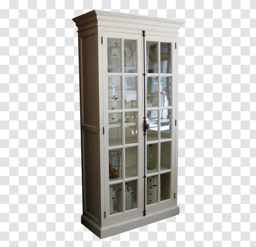 Antique Display Case Bookcase France Window - Silhouette Transparent PNG